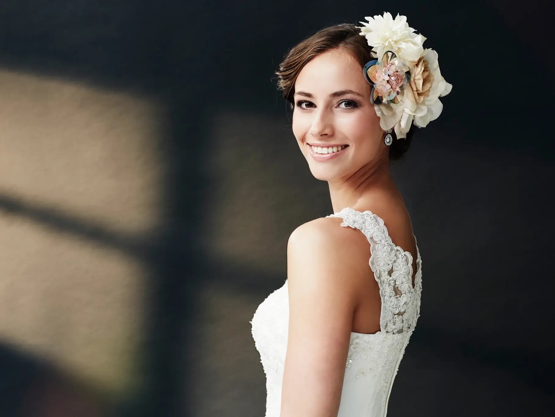 Curating a Cohesive Bridal Look: Effortless Coordination of Dress, Accessories, and Hairstyle. Mobile Image