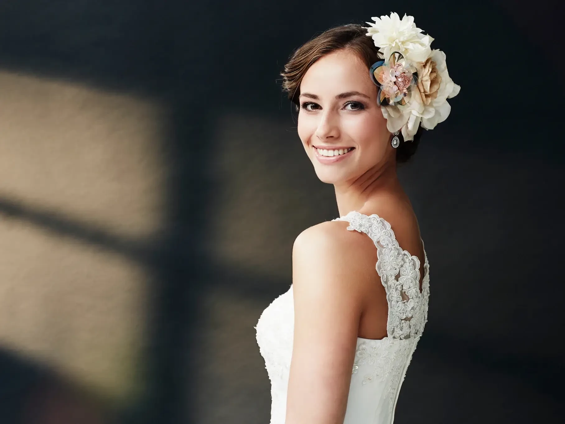 Curating a Cohesive Bridal Look: Effortless Coordination of Dress, Accessories, and Hairstyle Image